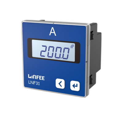 LNF31 72*72 single phase AC auto ampere meter digital