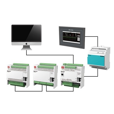 Energy power distribution software supervising individual module extend PC/screen industrial control scada monitoring system