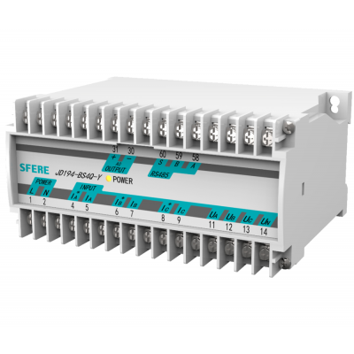 JD194-BS4U3T electrical measuring 3 phase ac voltage transducer PT with analog output