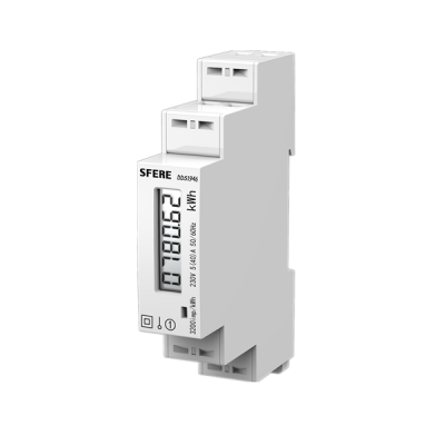 Elecnova DDS1946-1P din rail mounted multi-function single phase digital energy meter