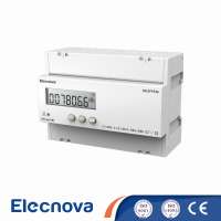 Elecnova DDSF1946 din rail mounted Tariff AC digital single phase electronic energy meter